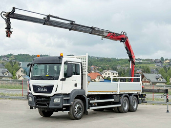 Camion cu macara MAN TGS 26.360* FASSI F195A.2.24 / FUNK * 6x4 * TOP: Foto 2