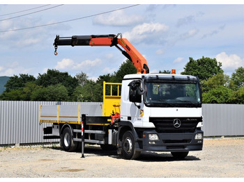 Camion cu macara MERCEDES-BENZ Actros 1832