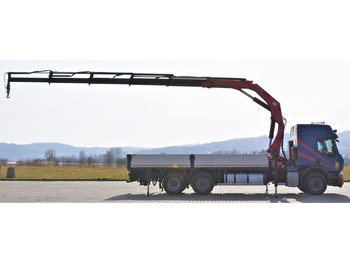 Camion cu macara, Camion platformă Renault Premium 410* PRITSCHE 6,50m *PK 32080/FUNK* TOP Renault Premium 410* PRITSCHE 6,50m *PK 32080/FUNK* TOP: Foto 5