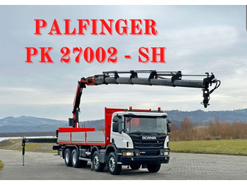 Camion cu macara SCANIA P 450
