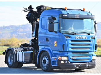 Camion cu macara Scania R420 * Sattelzugmaschine + PM SERIE 25/FUNK *TOP: Foto 4