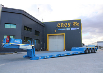 Semiremorcă transport agabaritic pentru transport de utilaje grele nou LIDER 2025 READY IN STOCK UNUSED FRONT LOADING: Foto 4
