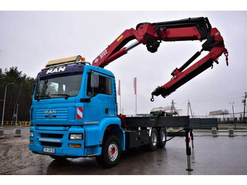 Cap tractor MAN TGA 26.410 6x2 HMF 3720 FLY JIB WINCH cran KRAN: Foto 1