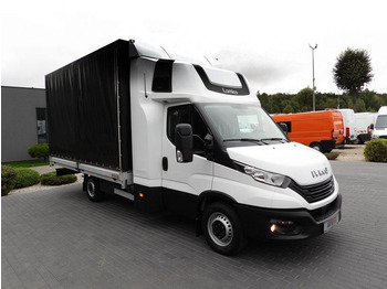 Autoutilitară cu prelată Iveco DAILY 35S18 PLANDEKA 10 PALET WEBASTO TEMPOMAT PNEUMATYKA KLIMAT: Foto 4