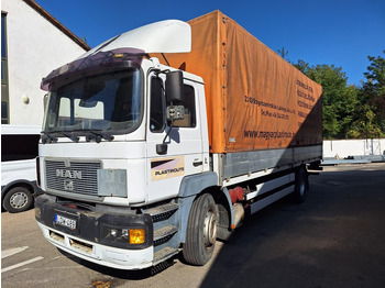 Camion cu prelată MAN 19.343 - Pritsche+Plane - LBW 1500 kg: Foto 2