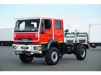 Camion şasiu MAN LE 220 / 4 X 4 / DOKA / DO ZABUDOWY / KAMPER: Foto 2