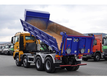 Camion basculantă MAN TGS 35.500 / 8x4 / WYWROTKA / HYDROBURTA / BORDMATIK / NAVI / 20: Foto 5