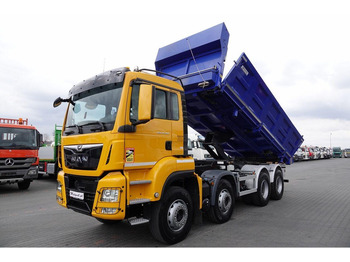 Camion basculantă MAN TGS 35.500 / 8x4 / WYWROTKA / HYDROBURTA / BORDMATIK / NAVI / 20: Foto 3