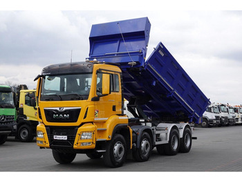 Camion basculantă MAN TGS 35.500 / 8x4 / WYWROTKA / HYDROBURTA / BORDMATIK / NAVI / 20: Foto 2