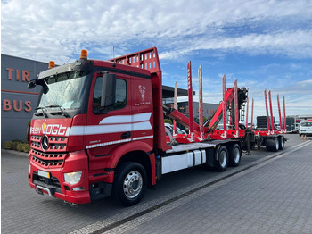 Camion forestier MERCEDES-BENZ Arocs 2645