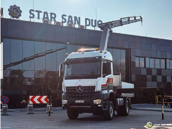 Camion cu macara MERCEDES-BENZ Arocs 1851