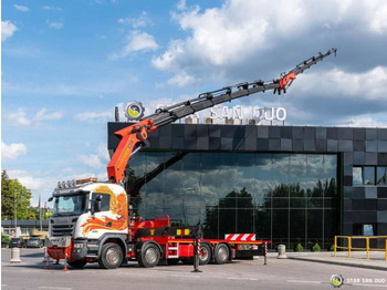 Camion cu macara SCANIA G 450