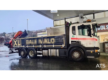 Camion cu macara SCANIA P 400