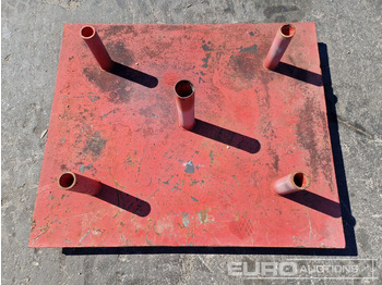 Echipamente de constructii Hydraulic breaker Storage Rack: Foto 5