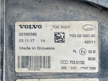 Lumină pentru Camion VOLVO FOG LAMP 22332592 RH: Foto 3