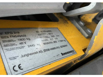 Electrostivuitor Jungheinrich EFG318: Foto 4