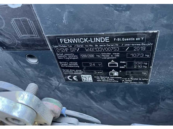 Transpalet la mare înălţime Linde D12HPSP: Foto 4 Transpalet la mare înălţime Linde D12HPSP: Foto 4