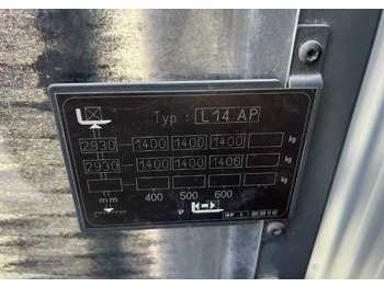 Transpalet la mare înălţime Linde L14AP: Foto 5