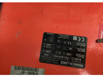 Stivuitor cu catarg retractabil Linde R16HD-01: Foto 4