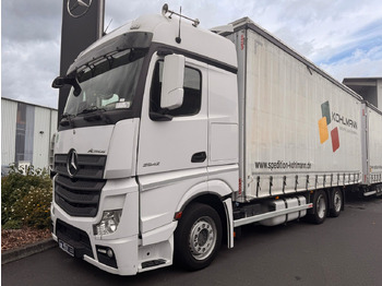 Camion cu prelată Mercedes-Benz Actros 2542 LnR 6x2 Retarder Standklima: Foto 4 Camion cu prelată Mercedes-Benz Actros 2542 LnR 6x2 Retarder Standklima: Foto 4