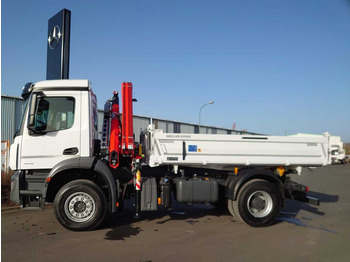 Camion basculantă, Camion cu macara nou Mercedes-Benz Arocs 1832 KK 4x2 Kipper+Kran Fassi F120+Funk Mercedes-Benz Arocs 1832 KK 4x2 Kipper+Kran Fassi F120+Funk: Foto 3