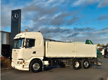 Camion basculantă, Camion cu macara Scania G490 LB6x2*4HNB Palfinger PK 18002-EH D Funk AHK: Foto 4