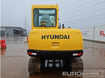 Mini excavator 2011 Hyundai R55-7: Foto 4 Mini excavator 2011 Hyundai R55-7: Foto 4