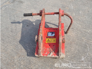 Cuplare rapidă 2013 Ksw Manual Dedicated Single Lock QH 45mm Pin to suit 4-6 Ton Excavator: Foto 4