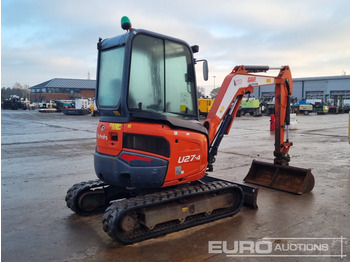 Mini excavator 2016 Kubota U27-4: Foto 5