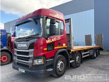 Camion platformă SCANIA P 410