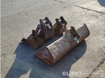 Cupă 48" Ditching, 12", 12", 10" Digging Bucket 30-40mm Pin to suit Mini Excavator: Foto 3