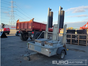 Remorcă transport utilaje