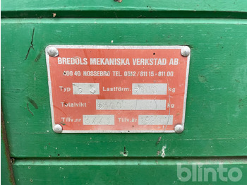 Remorcă basculantă Bredöls 5 S: Foto 4