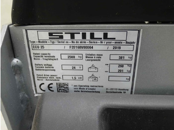 Transpalet manual Still ECU25/1800MM: Foto 5