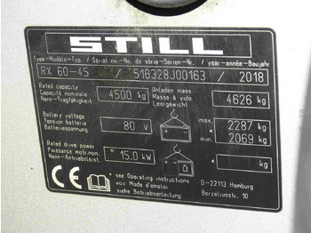 Electrostivuitor Still RX60-45: Foto 5