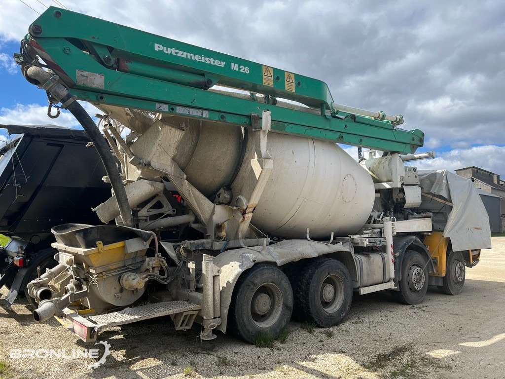 2003 MERCEDES-BENZ ACTROS 3240B 8X4/4 Mixer - Autobetonieră: Foto 2 2003 MERCEDES-BENZ ACTROS 3240B 8X4/4 Mixer - Autobetonieră: Foto 2