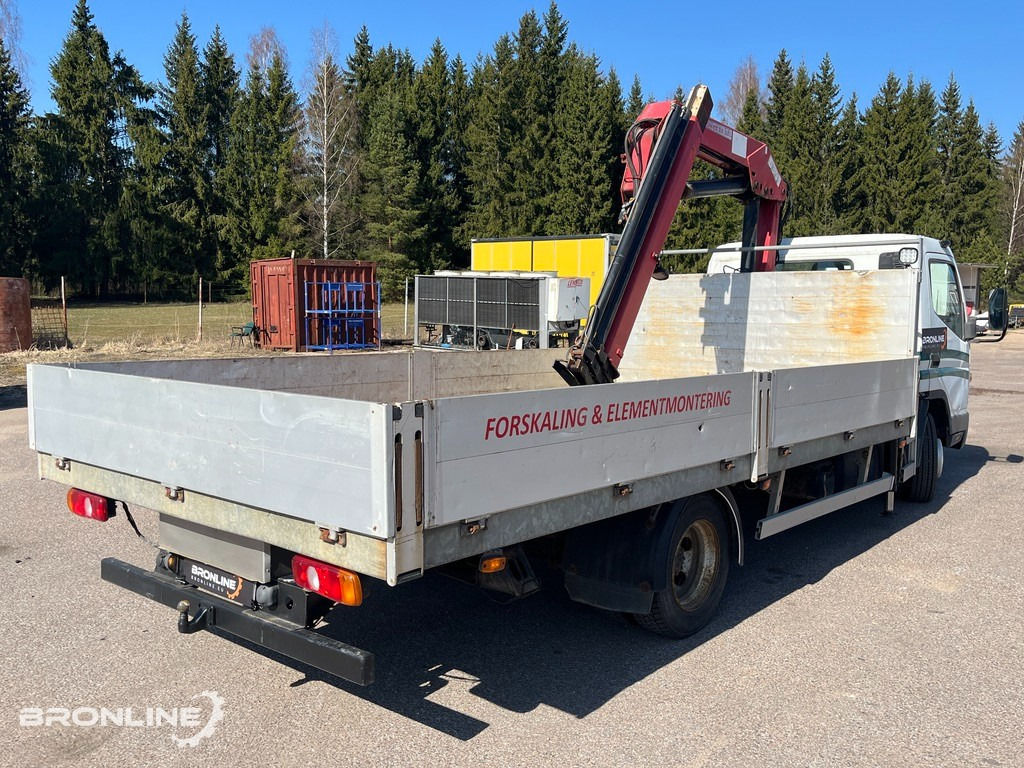 2011 Mitsubishi Fuso Canter + HMF 635K3 - Camion platformă: Foto 5 2011 Mitsubishi Fuso Canter + HMF 635K3 - Camion platformă: Foto 5