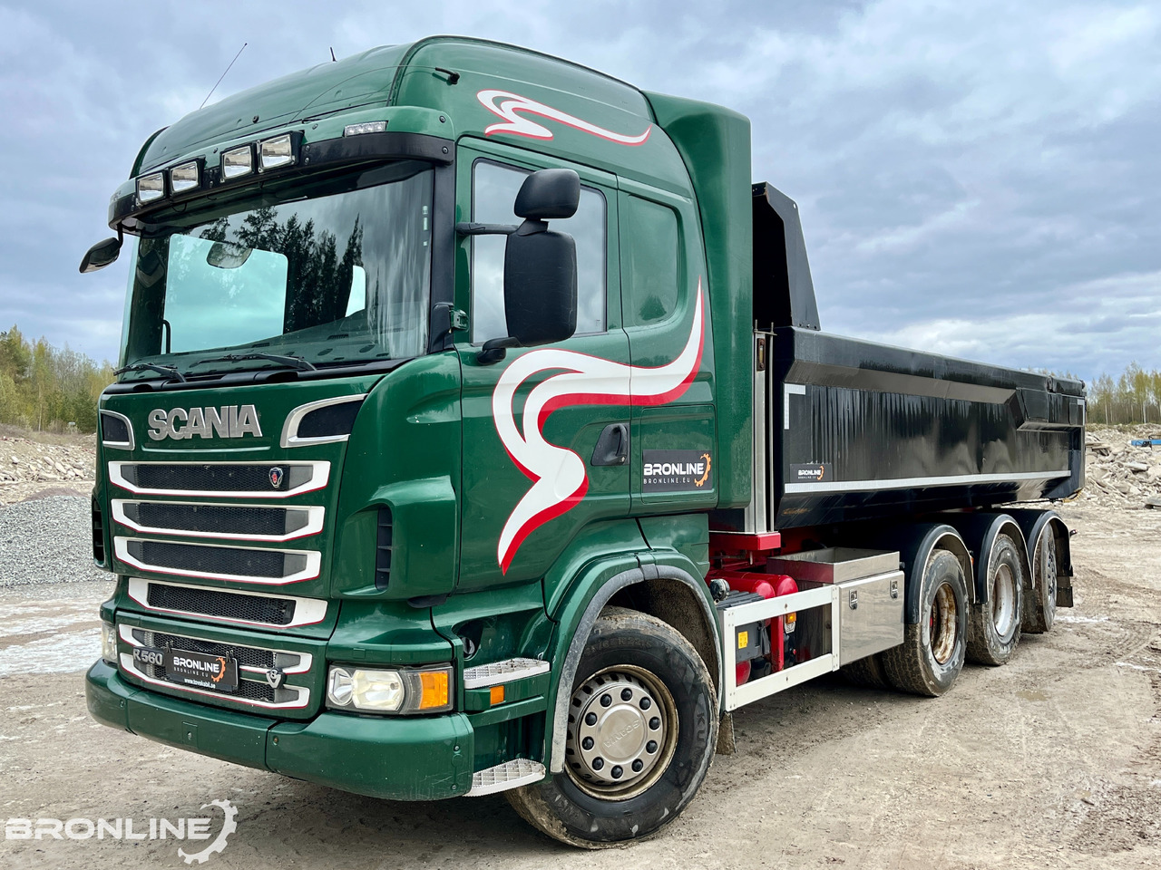 2013 V8 SCANIA R560 8X4 Tipper/Kallur/Retarder - Camion basculantă: Foto 5 2013 V8 SCANIA R560 8X4 Tipper/Kallur/Retarder - Camion basculantă: Foto 5