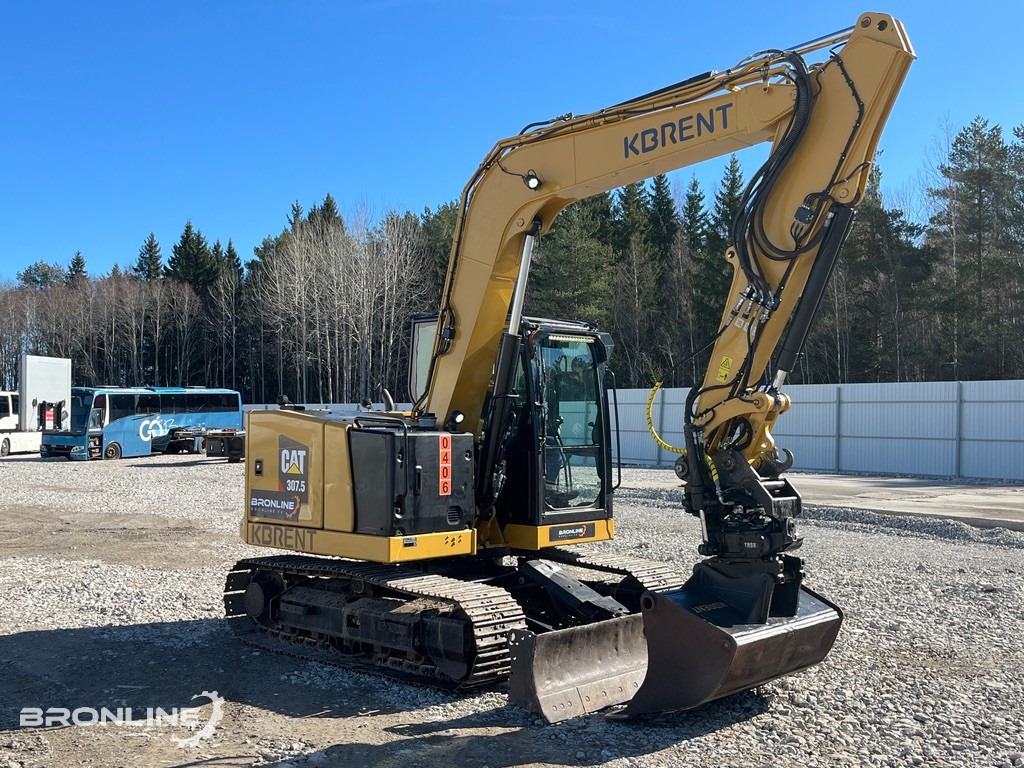 2019 Caterpillar 307.5 ROTOTILT / CENTRAL LUBRICATION / S50 - Excavator pe şenile: Foto 2 2019 Caterpillar 307.5 ROTOTILT / CENTRAL LUBRICATION / S50 - Excavator pe şenile: Foto 2
