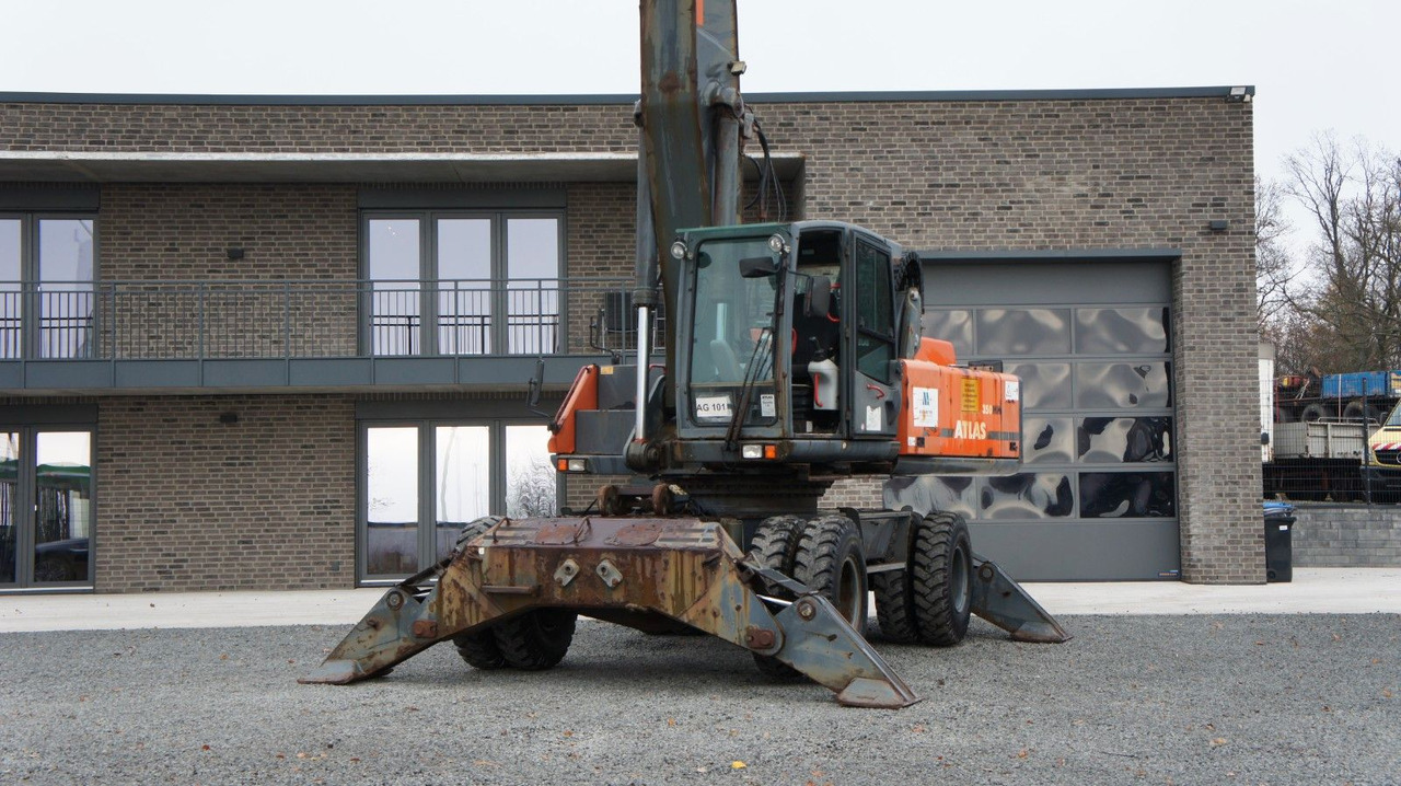 Atlas 350 MH Mobilbagger Umschlagbagger Pratzen - Excavator pe roţi: Foto 2 Atlas 350 MH Mobilbagger Umschlagbagger Pratzen - Excavator pe roţi: Foto 2