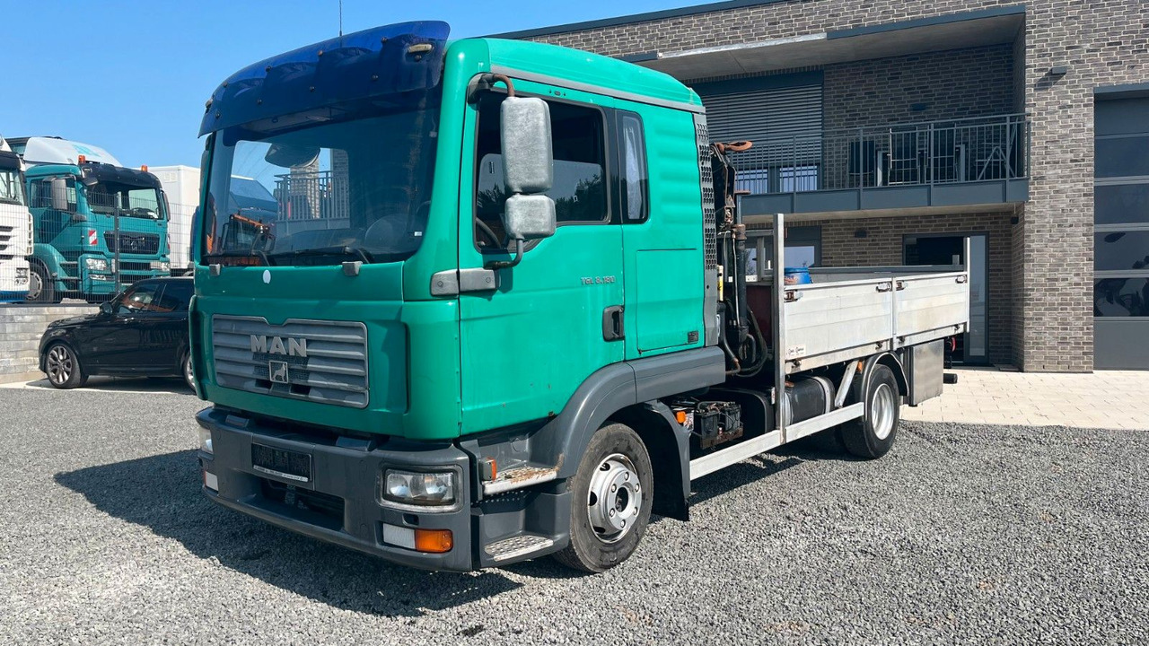 MAN TGL 8.180 4x2 Kran Hiab Tempomat MAN TGL 8.180 4x2 Kran Hiab Tempomat - Camion platformă, Camion cu macara: Foto 2 MAN TGL 8.180 4x2 Kran Hiab Tempomat MAN TGL 8.180 4x2 Kran Hiab Tempomat - Camion platformă, Camion cu macara: Foto 2