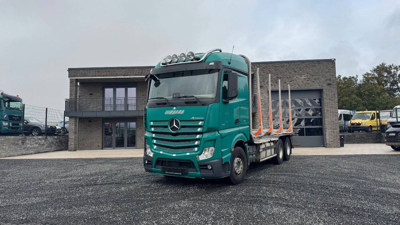 Mercedes-Benz Actros 2645 Holztransporter ohne Kran - Camion forestier: Foto 1 Mercedes-Benz Actros 2645 Holztransporter ohne Kran - Camion forestier: Foto 1