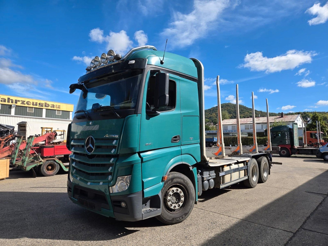 Mercedes-Benz Actros 2645 Holztransporter ohne Kran - Camion transport containere/ Swap body: Foto 1 Mercedes-Benz Actros 2645 Holztransporter ohne Kran - Camion transport containere/ Swap body: Foto 1