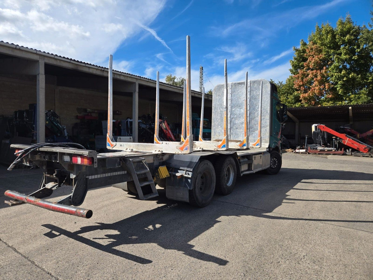 Mercedes-Benz Actros 2645 Holztransporter ohne Kran - Camion transport containere/ Swap body: Foto 4 Mercedes-Benz Actros 2645 Holztransporter ohne Kran - Camion transport containere/ Swap body: Foto 4