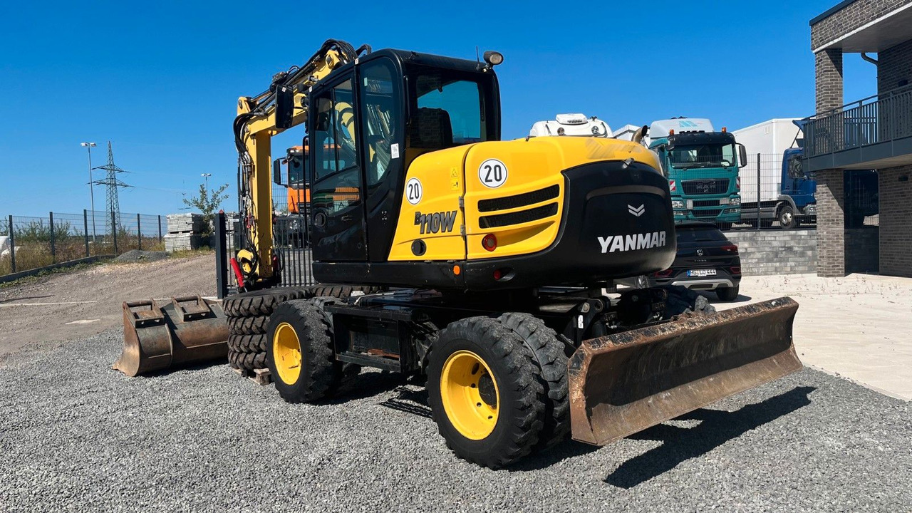 Yanmar B110W Mobilbagger Rotortilt Klima 4x Löffel - Excavator pe roţi: Foto 5 Yanmar B110W Mobilbagger Rotortilt Klima 4x Löffel - Excavator pe roţi: Foto 5