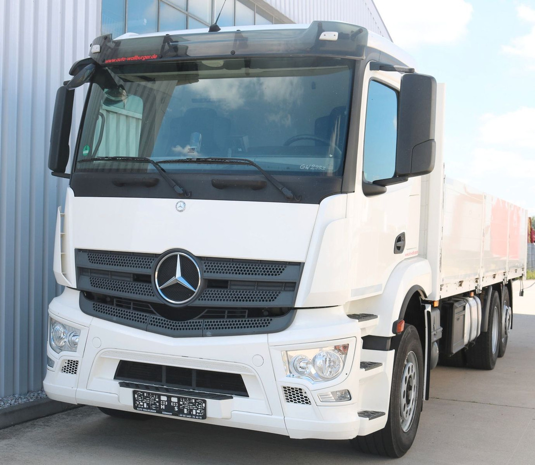 Mercedes-Benz Antos 2641L Prits. / Staplerhaltg. Stahltransp. - Camion platformă: Foto 5 Mercedes-Benz Antos 2641L Prits. / Staplerhaltg. Stahltransp. - Camion platformă: Foto 5