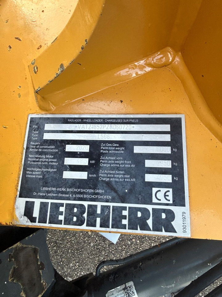 Liebherr L 506 - Încărcător frontal pe pneuri: Foto 5 Liebherr L 506 - Încărcător frontal pe pneuri: Foto 5