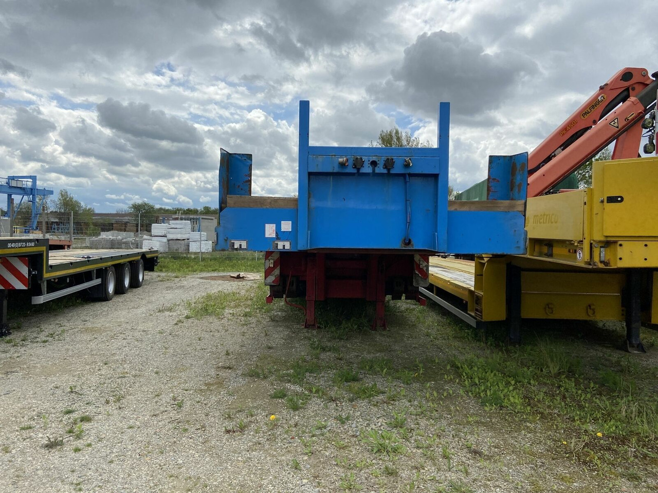 3 Achs Satteltieflader Platofür Fertigteile ode - Semiremorcă transport agabaritic: Foto 2 3 Achs Satteltieflader Platofür Fertigteile ode - Semiremorcă transport agabaritic: Foto 2