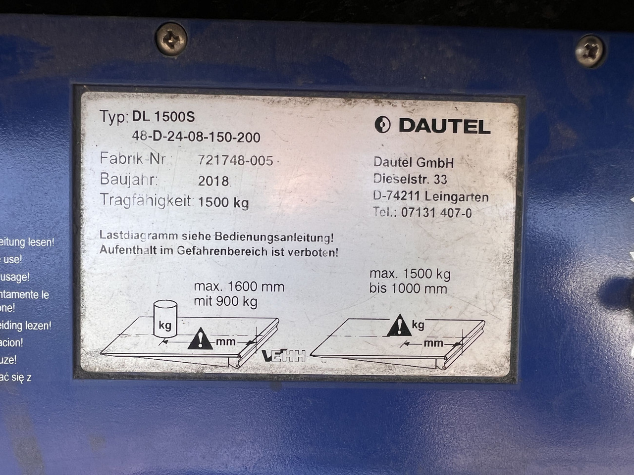 Ackermann Z-KA-F10.5/7,6 1 Achs Kofferanhänger, Ladebordwand - Remorcă furgon: Foto 2 Ackermann Z-KA-F10.5/7,6 1 Achs Kofferanhänger, Ladebordwand - Remorcă furgon: Foto 2