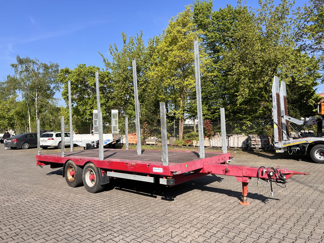 Auwaerter X-LTL110 Tandempritsche, ausziehbar - Remorcă platformă: Foto 5 Auwaerter X-LTL110 Tandempritsche, ausziehbar - Remorcă platformă: Foto 5